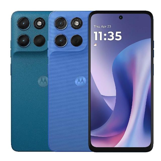 Motorola 摩托羅拉 G57 全新品手機，搭載聯發科系列處理器，支援5G網路，螢幕為穿孔屏設計，螢幕尺寸約6.5吋~7吋，具備3000萬以上畫素、快充功能、AI辨識、廣角與夜拍功能，電池容量為3501~6000mAh，提供藍色與多色選擇，憑發票享原廠非人為一年保固。