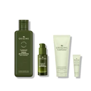 【ORIGINS 品木宣言】靈芝精萃全效賦活組(靈芝水 200ml+靈芝精萃30ml/保濕化妝水)