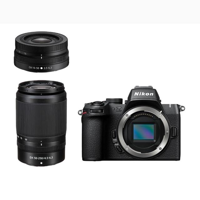 【Nikon 尼康】Z50II Z50M2+Z DX 16-50mm+Z DX 50-250mm 雙鏡組(公司貨)