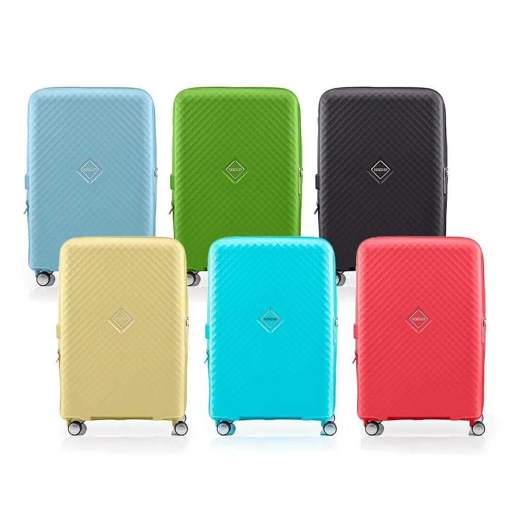 【AMERICAN TOURISTER 美國旅行者】28吋 SQUASEM 可擴充大容量防盜拉鍊輕量PP避震輪行李箱(多色可選)