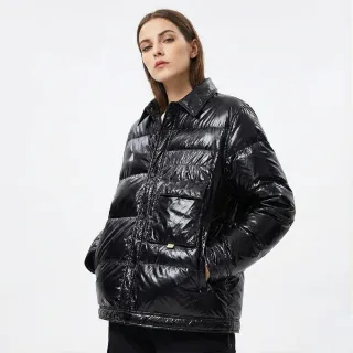 【MON’S】科技感面料羽絨外套(直)