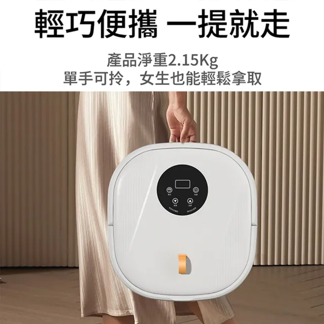 【VWV】按摩泡腳機 折疊泡腳桶 送禮首選(可遙控/循環加熱/16顆按摩珠/水電分離 頂配版)