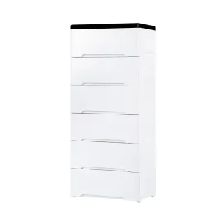 【Yeya也雅】58面寬時尚簡約風六層抽屜收納櫃-DIY(抽屜櫃/收納櫃/儲物櫃)