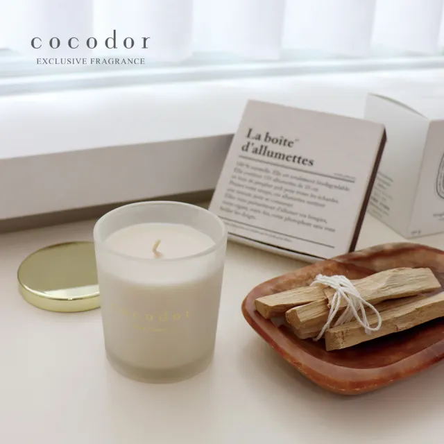 【COCODOR】小型融燭燈+大豆蠟燭130g(多款任選/官方直營/融蠟燈/禮盒/禮物)