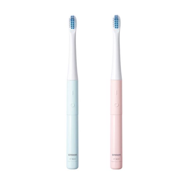 【OMRON 歐姆龍】超輕量音波式電動牙刷HT-B223白色