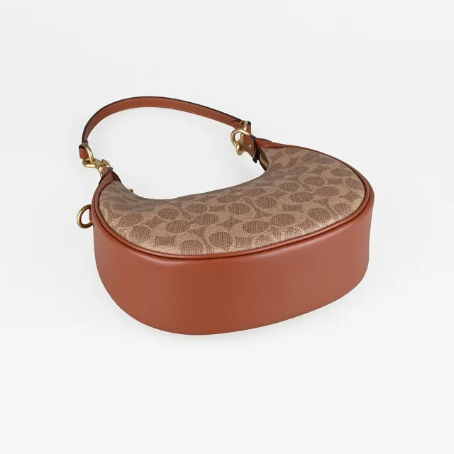 【COACH】COACH JONIE BAG 22 雙背帶斜背/肩背/手提三用包(焦糖棕)