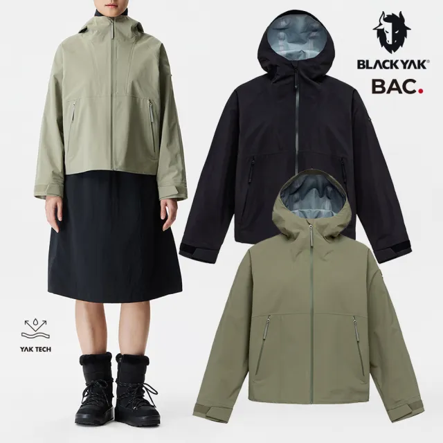 【BLACKYAK】女 TRAVEL短版防水外套[二色]BYEB2WJ10(防水 防潑水 飛鼠袖 短版 女外套)