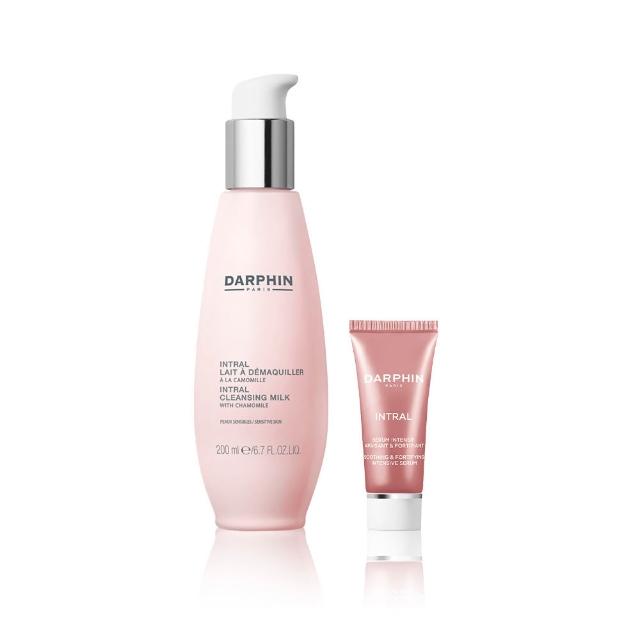 【DARPHIN 朵法】溫和洗卸保濕雙效組(全效舒緩潔膚乳200ml/洗面乳/卸妝乳)