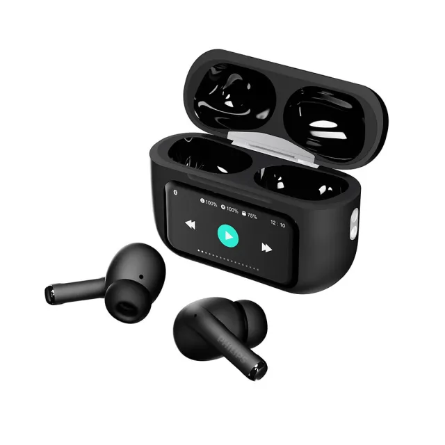 【Philips 飛利浦】耳機+手錶獨家組合 TAT2630觸控螢幕藍牙耳機(V22 鋅合金高清全觸控多功能智慧手錶)