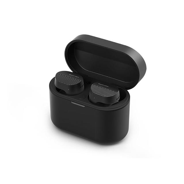 【Philips 飛利浦】TAT5000 旗艦級降噪真無線藍牙耳機(V22 鋅合金Amoled高清觸控多功能智慧手錶 獨家組合)