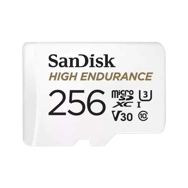 【SanDisk 晟碟】行車記錄器/監控專用High Endurance microSD 記憶卡 256GB(公司貨)