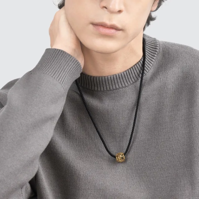 【點睛品】傳奇龍珠 黃金玉髓項鍊_計價黃金