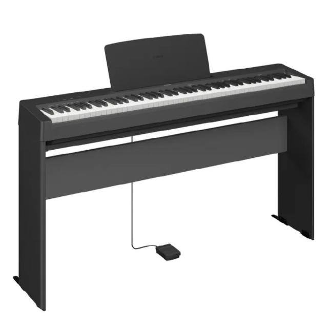 【Yamaha 山葉音樂】P-145 88鍵 數位鋼琴/電鋼琴 黑色 全套組(原廠公司貨 商品皆有保固一年)