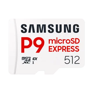 【Samsung 三星】P9 Express microSD 512GB 記憶卡 Switch 2適用(MB-MK512T/WW)