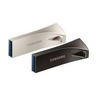 【Samsung 三星】BAR Plus USB 3.1 64GB 隨身碟(香檳銀/深空灰)
