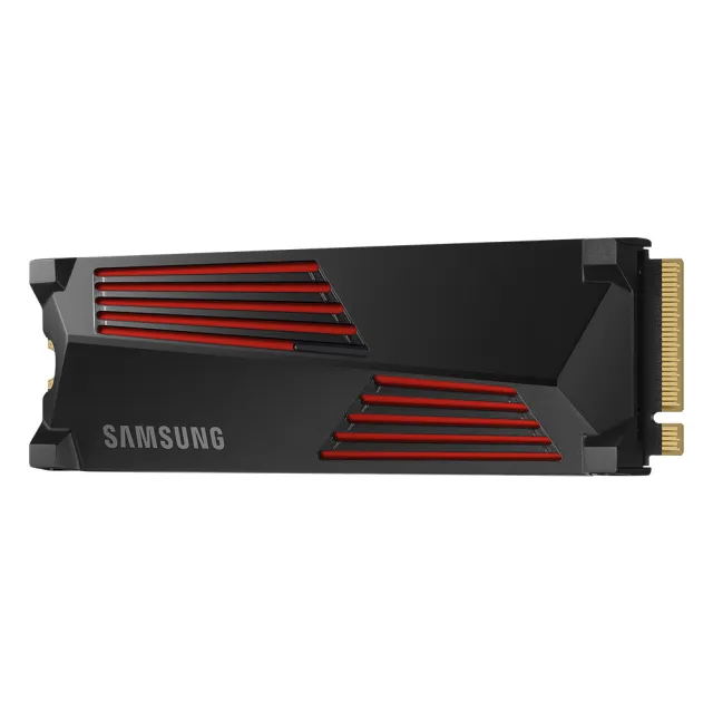 【Samsung 三星】990 PRO 1TB Gen4 PCIe SSD固態硬碟 含散熱(MZ-V9P1T0CW/5年保/7450MB/s/PS5適用)