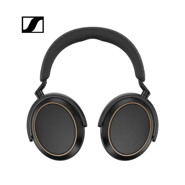 【SENNHEISER 森海塞爾】Momentum 4 Wireless 主動降噪耳罩式藍牙耳機 曜金黑 M4AEBT