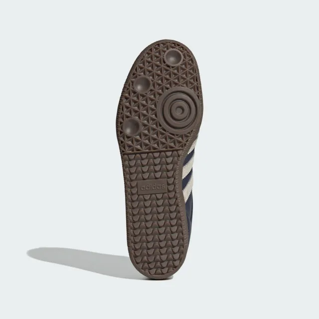【adidas 愛迪達】愛迪達 Samba OG 男女 休閒鞋 德訓鞋 舒適 深藍 灰(KI8888)