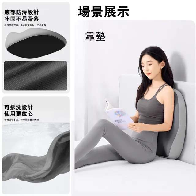 墊腿枕加大款 記憶棉可拆洗(抬腿枕 靜脈曲張墊腳枕 抬腳枕 抬腳墊 靠背枕)