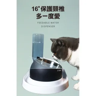 【ROYAL LIFE 皇室生活】寵物傾斜餐碗餵食器組-4入組(寵物餐桌/貓碗狗碗/寵物護頸碗/寵物碗/貓碗)