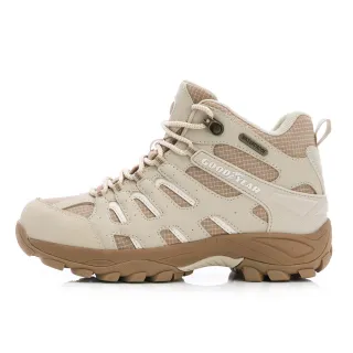 【GOODYEAR 固特異】山者之王-透濕防水戶外鞋/女鞋 耐磨 橡膠底 防鞋頭 奶茶(GAWO62521)