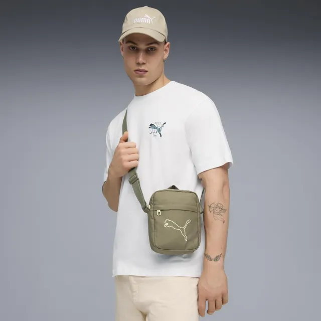 【PUMA官方旗艦】PUMA PLUS側背小包 男女共同 09118230