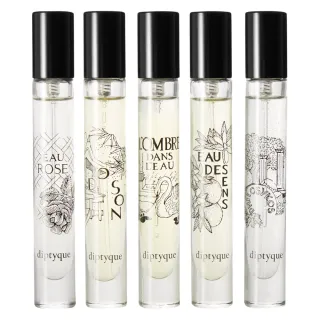 【Diptyque】淡香水7.5ml一入.隨身小香(國際航空版.單支無盒.杜桑/玫瑰之水/影中之水/感官之水/希臘無花果)