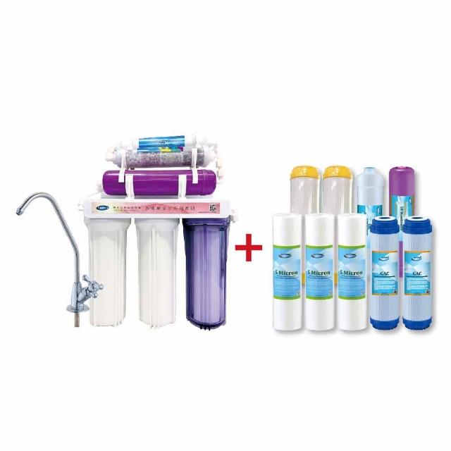 Toppuror 泰浦樂 CC-24D 櫥下型淨水器,採用六道中空絲膜技術,可有效去除石灰質及過濾細菌,SGS檢驗認證。免插電、免排廢水設計,節省能源與空間。適用於廚房、飲水機、杯瓶及寵物用水,贈一年份常規濾心,無需綁約。 Toppuror泰浦樂 CC-24D