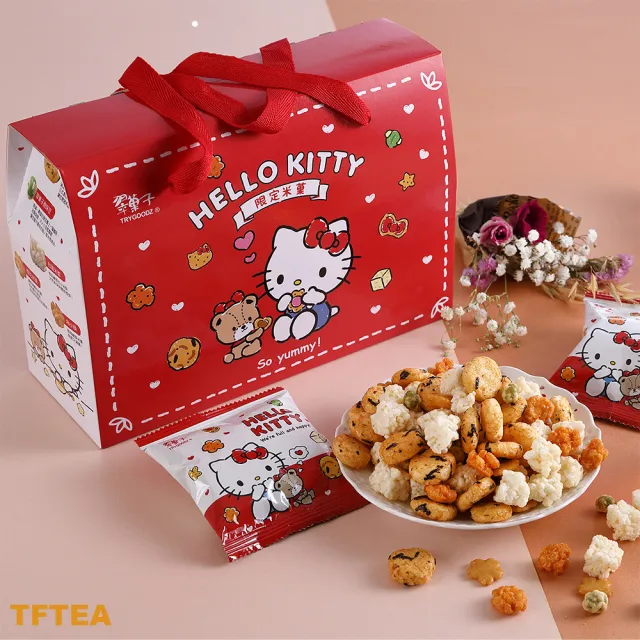 【翠果子】HELLO KITTY 綜合米菓-限定禮盒 14入/盒