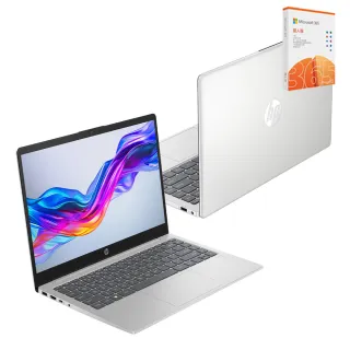 【HP 惠普】M365★14吋Ultra 7-155H輕薄效能筆電(Laptop 14-ep1205TU/24G/512G/W11/星河銀)