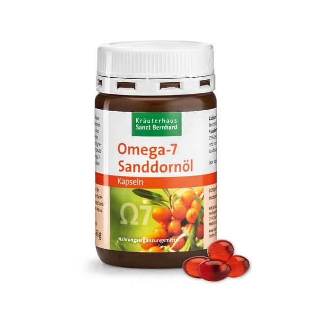 【聖伯納德 Sanct Bernhard】德國百年草本 Omega-7 沙棘油膠囊(100顆/罐 減少自由基產生)