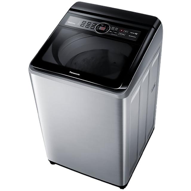 【Panasonic 國際牌】17Kg雙科技直立式不銹鋼變頻洗衣機(NA-V170MTS)