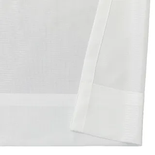 【NITORI 宜得利家居】杜絕花粉 隔熱 鏡面折射 蕾絲窗簾兩件組 窗紗 DH150 100×133×2 DH(窗簾)