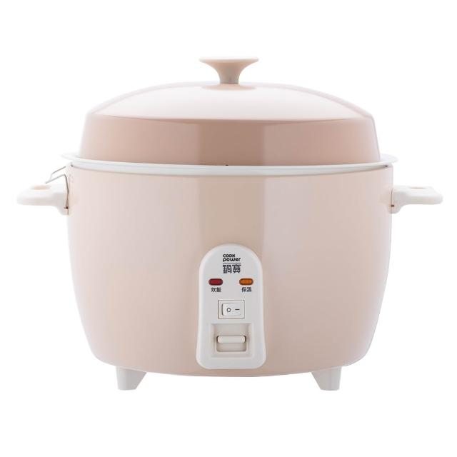 【CookPower 鍋寶】永保潔分離式陶瓷不沾電鍋 10人份-奶茶色(ER-1071)
