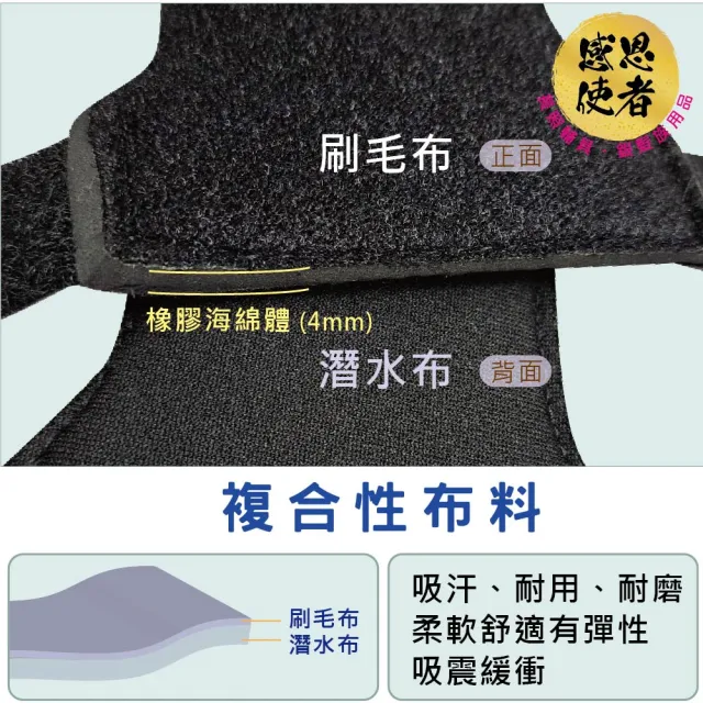 【感恩使者】前臂拐杖助握套 前臂拐杖墊 握把緩衝墊 ZHCN2601 (2個/組) 拐杖手柄套 把手舒適套