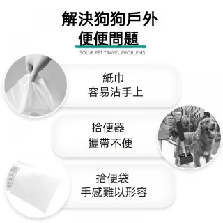 【Pet Universe 多寵宇宙】拋棄式戶外狗便鏟(狗便鏟 狗屎鏟 狗便袋 鏟屎袋 鏟屎器 鏟便器 狗用品 狗狗用品)