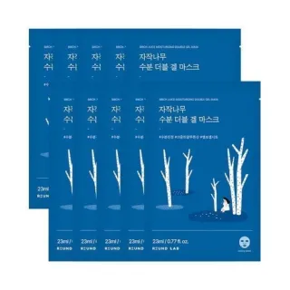 【roundlab】白樺樹保濕雙凝膠面膜23ml 10入