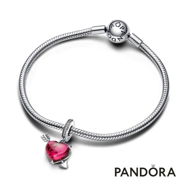 【Pandora 潘多拉】一見鍾情 Murano 琉璃吊飾