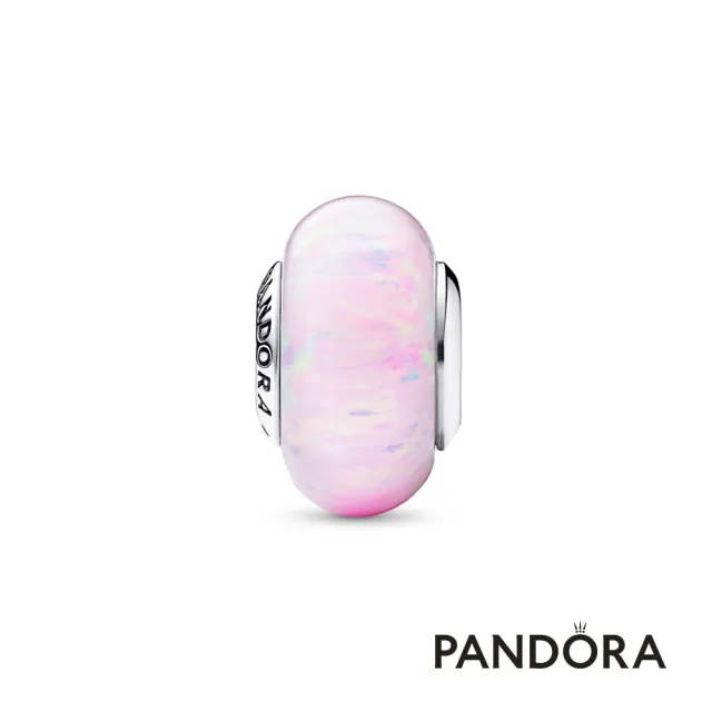 【Pandora 潘多拉】幻彩粉紅串飾