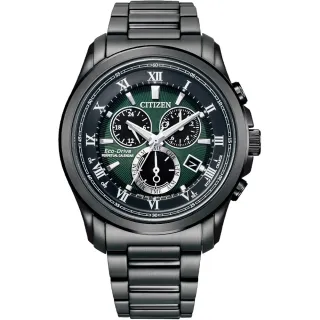 【CITIZEN 星辰】亞洲限定 光動能萬年曆計時手錶-43mm 送禮 禮物(BL5547-89X)