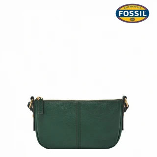 【FOSSIL】Jolie 真皮法棍包-綠色 ZB11097301