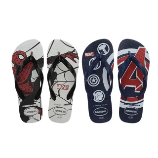 【havaianas 哈瓦仕】拖鞋 女鞋 男鞋 夾腳拖 漫威 蜘蛛人 Top Marvel Logomania 多款任選 4146953