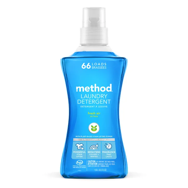 【method 美則】四倍智慧濃縮香水洗衣精(1580ml X4)