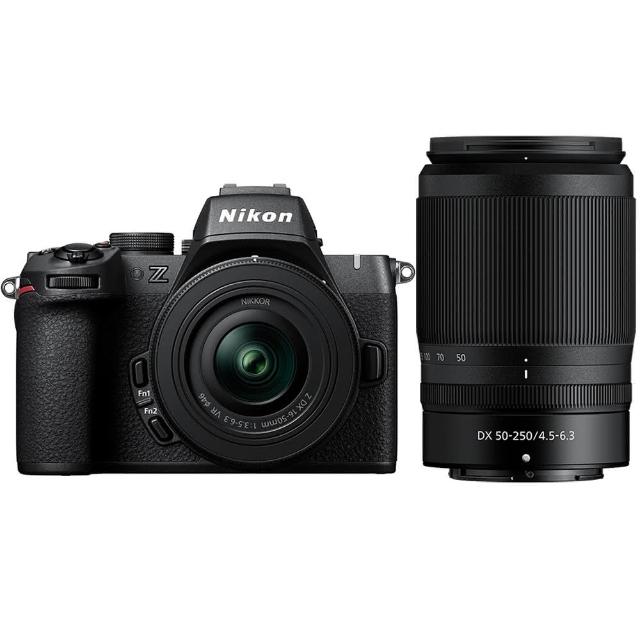 【Nikon 尼康】Z50 II Z50M2 KIT 附 Z 16-50mm VR + 50-250mm VR 雙鏡組(公司貨 APS-C無反微單眼相機 Z502)