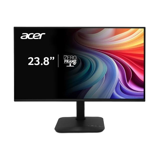 【Acer 宏碁】KA242Y P6 24型 IPS FHD 16:9 144Hz護眼電腦螢幕(23.8吋/內建喇叭/FreeSync/1ms)