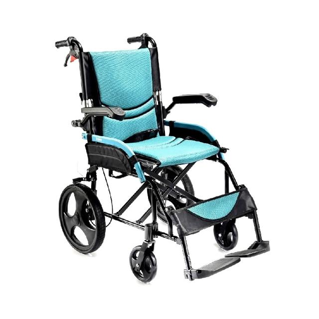 【艾品輔具 ( i care)】IC-510輕量化鋁合金輪椅(外出便利型收合輕量化手動輪椅 -重量僅10.6KG)