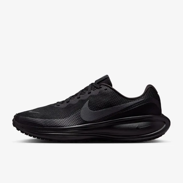 【NIKE 耐吉】運動鞋 跑步鞋 男鞋 NIKE REVOLUTION 8 輕盈 透氣 柔軟 黑(HJ9198002)