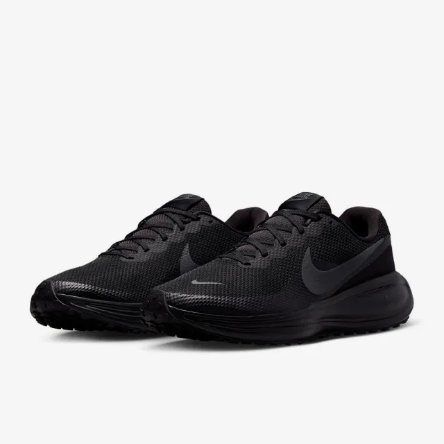 【NIKE 耐吉】運動鞋 跑步鞋 男鞋 NIKE REVOLUTION 8 輕盈 透氣 柔軟 黑(HJ9198002)