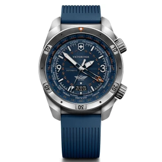 【VICTORINOX 瑞士維氏】Air Pro GMT 三時區 機械腕錶 手錶 VISA-242003