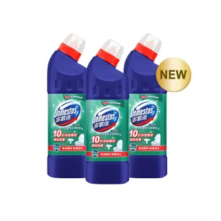 【Domestos 多霸道】除霉亮白潔廁液600gx3入(松木香)